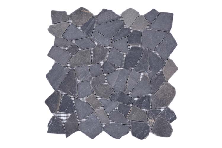 Mozaïek Flagstone steengrijs mat 30,5x30,5cm