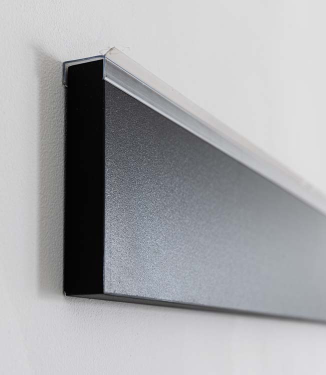 Plinthe pour armoire de cuisine Plenti noire 280cm