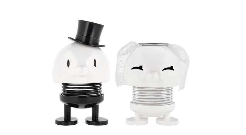 Hoptimist Bride & Groom blanc M