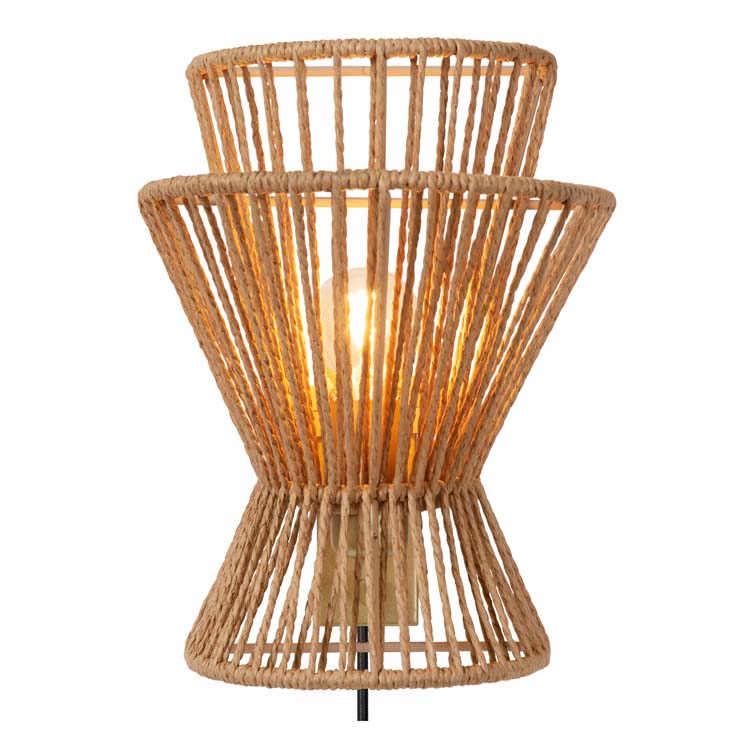 Lucide TASMAN - Wandlamp - 1xE27 - Naturel