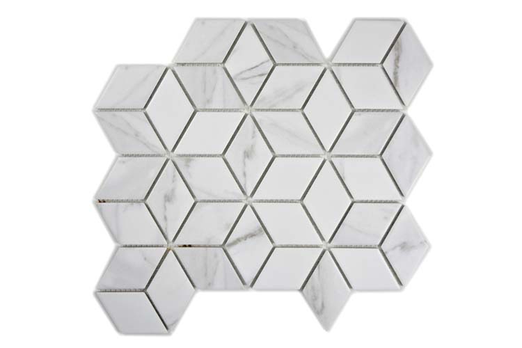 Mozaïek Hexagon Carrara mat 26,6x30,5cm