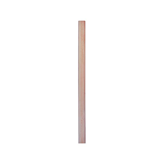 Paal in beuk 120x7x7cm