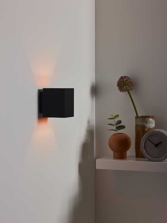 Lucide XERA - Wandlamp - G9 - Zwart