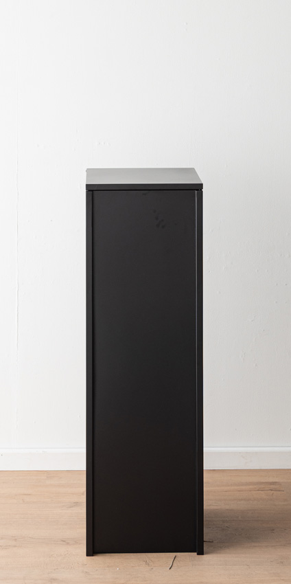 Boîte à colis Wisdom noire avec serrure à combinaison
