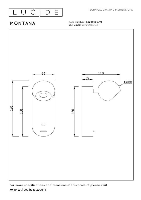 Lucide Premium Montana - Hanglamp - LED Dimbaar - CCT - 13x5,7W 2700K/4000K - Grijs ijzer