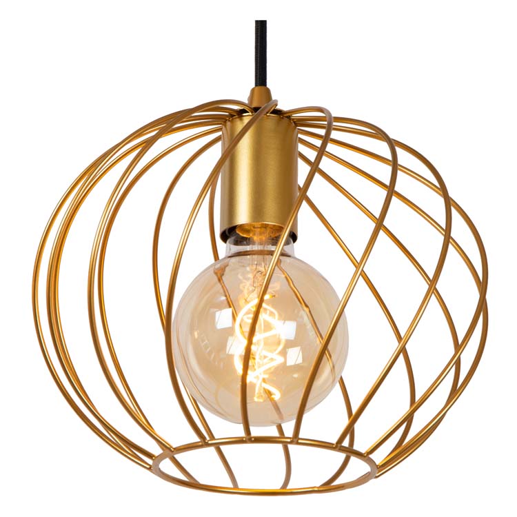 Hanglamp - goud/messing - Ø50cm - 3xE27 - 40W