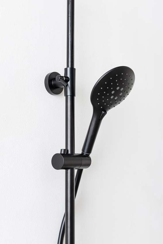 Colonne de douche Stallion thermostatique noir