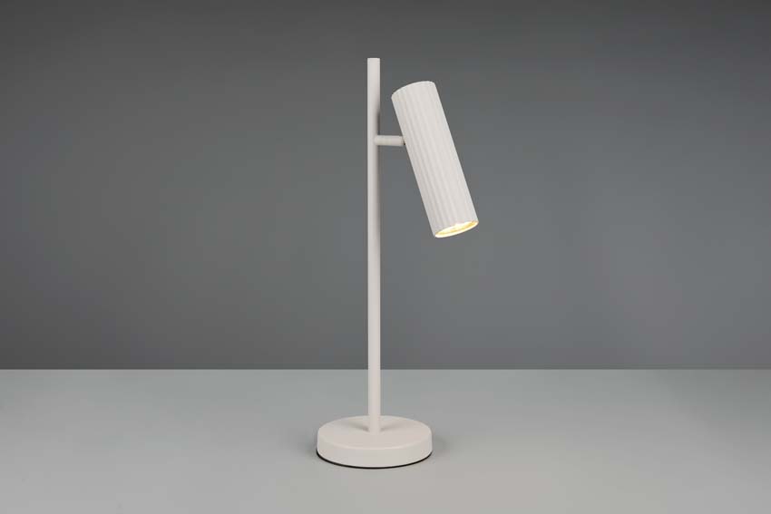 Lampe de table - Gris - H50cm - Dimmable - GU10 - 1x10W