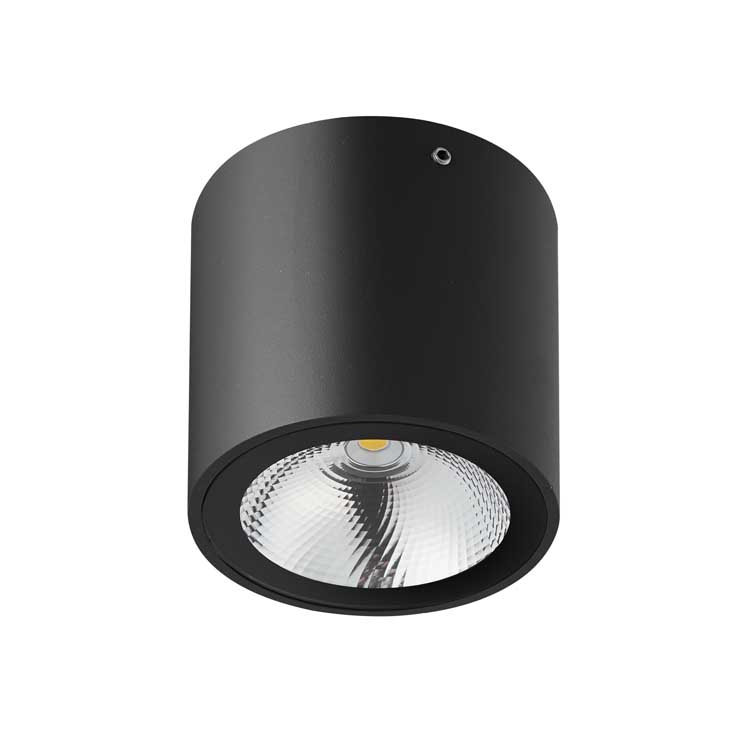 Plafonnier buitenverlichting zwart 6W 3000K IP54