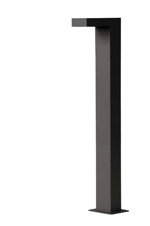 Lucide TEXAS - Sokkellamp Buiten - LED - 1x6W 3000K - IP54 - Antraciet