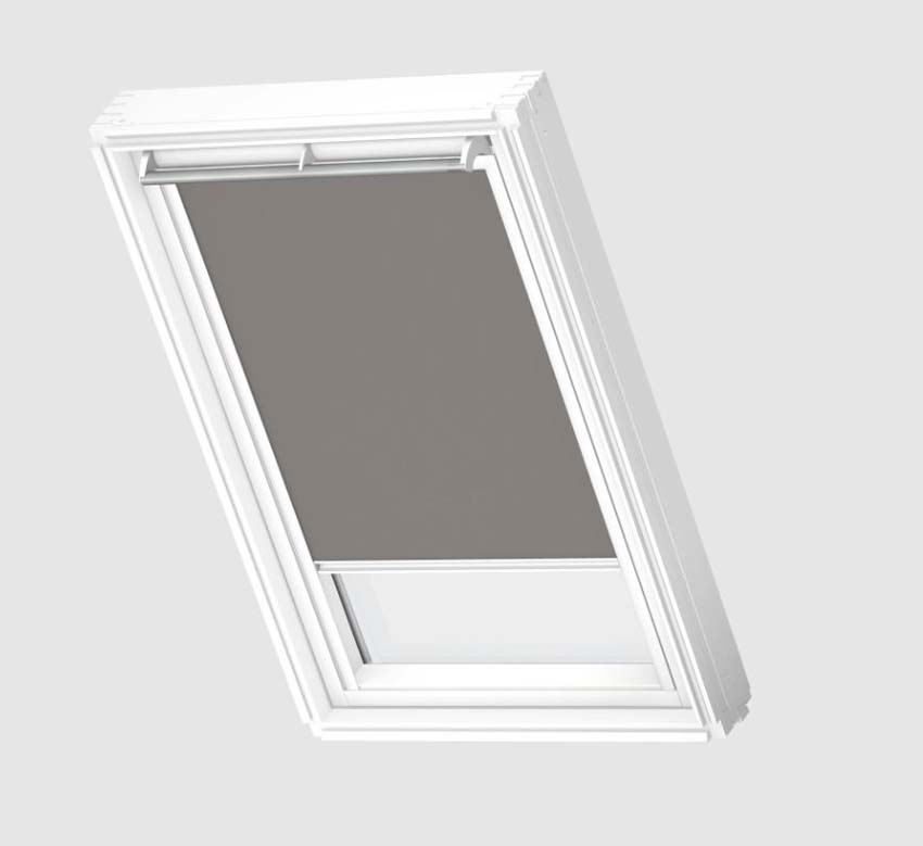 Rolgordijn Velux verduisterend handbediend grijs UK04 0705SWL