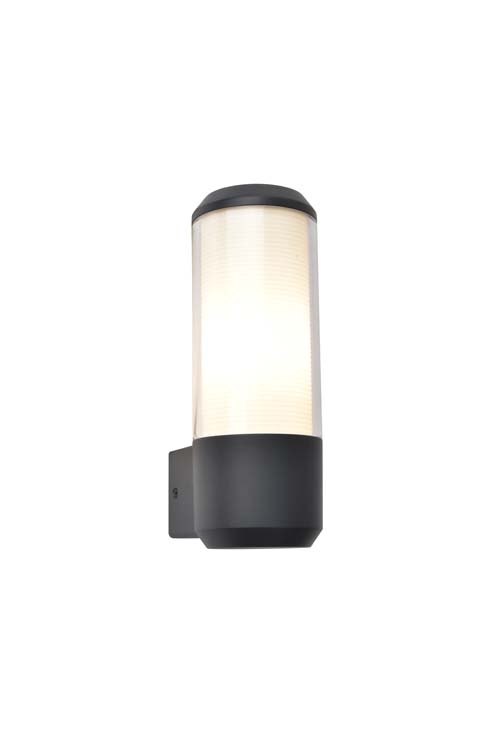 Buitenverlichting wandlamp donkergrijs E27 15W