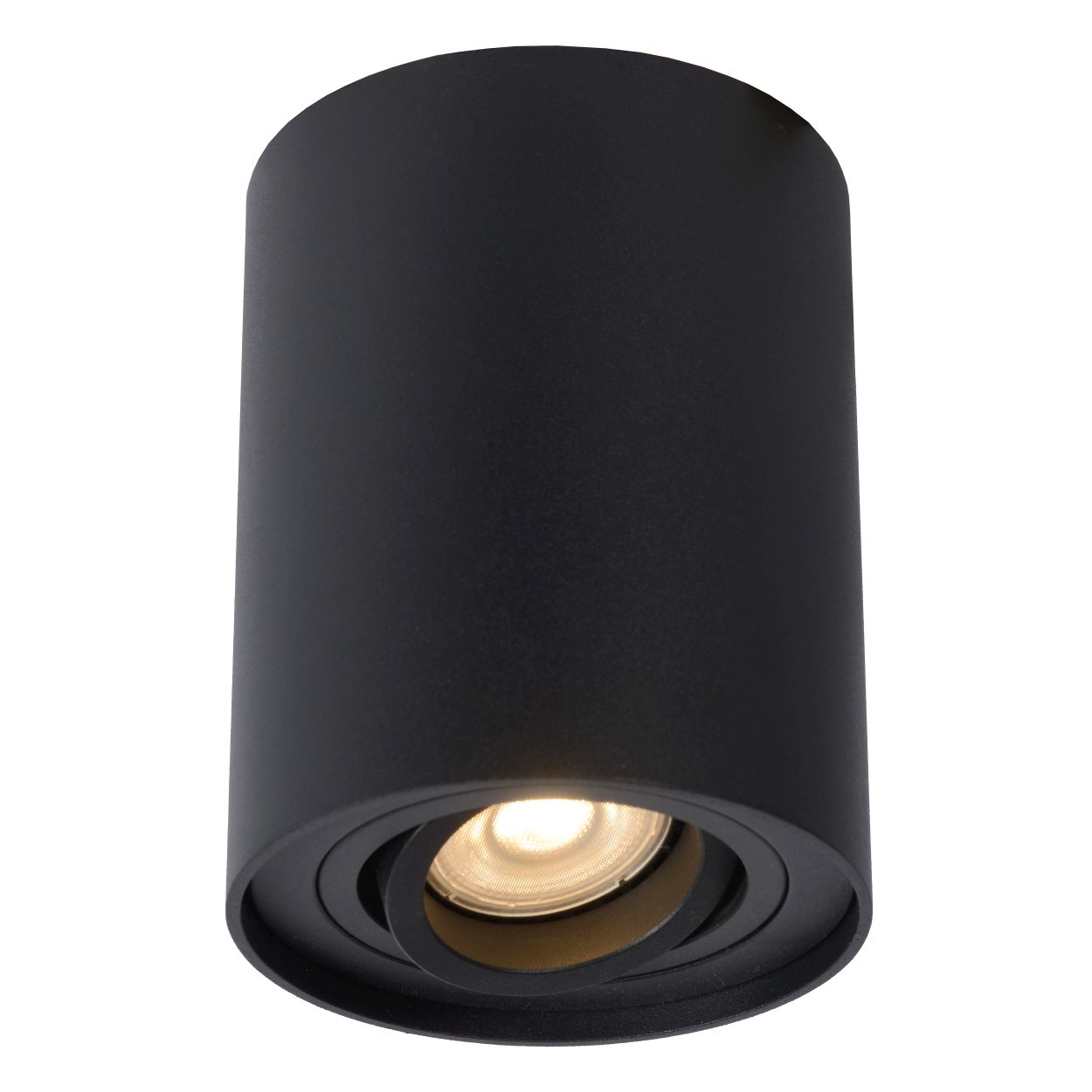 Plafondlamp - zwart - Ø9,6cm - GU10 - 50W