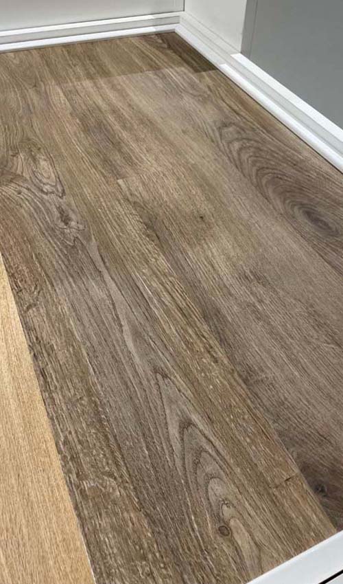 Vinyl vloer Nantes plank 3,8mm bruine eik 132,6x20,4cm