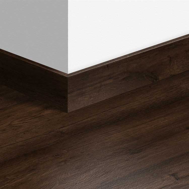 Parketplint Quick-Step 14 x 77 x 2400 mm Gewaxte eik bruin