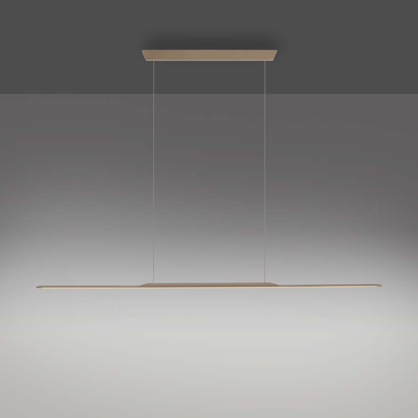 Suspension - Bronze - 160cm - Dimmable - 1x25W - 3000K