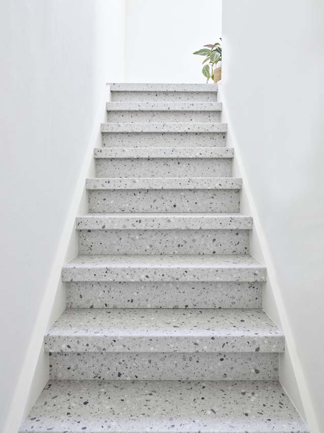 Contremarche Maestro Terrazzo grey 130x20x0,8cm 3 pièces Contremarche Maestro Terrazzo grey 130x20x0,8cm 3 pièces