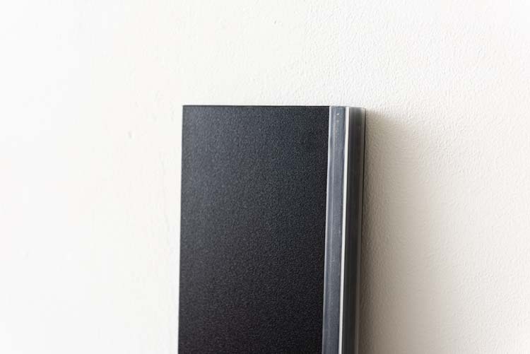 Plinthe pour îlot de cuisine Plenti noire 120cm