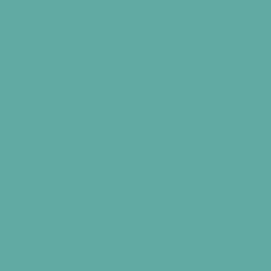 Wandtegel Uni glanzend turquoise 20x20cm