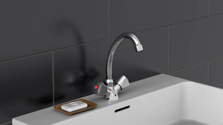 Robinet de lavabo Cyriel chrome