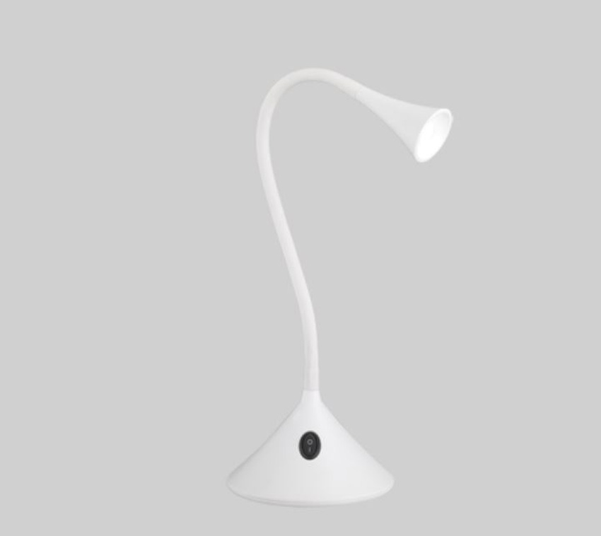 Lampe de bureau - blanc - Ø13,5xH31,8cm - LED - 1x3W - 3000K