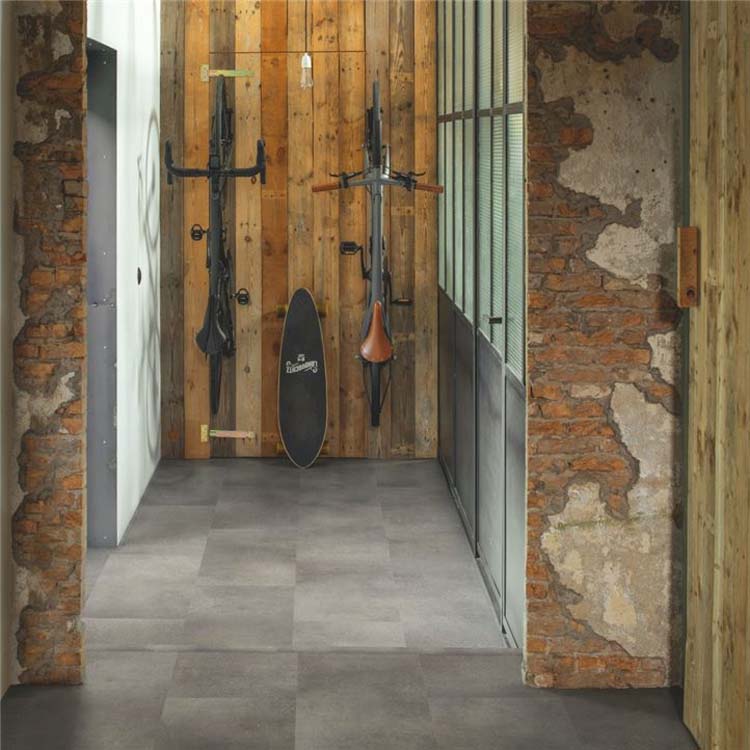 Vinyl Quick-step alpha vinyl tiles 5 mm beton rots
