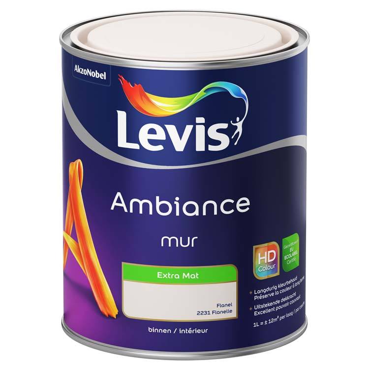 Levis Ambiance mur extra mat 2231 1l flanel