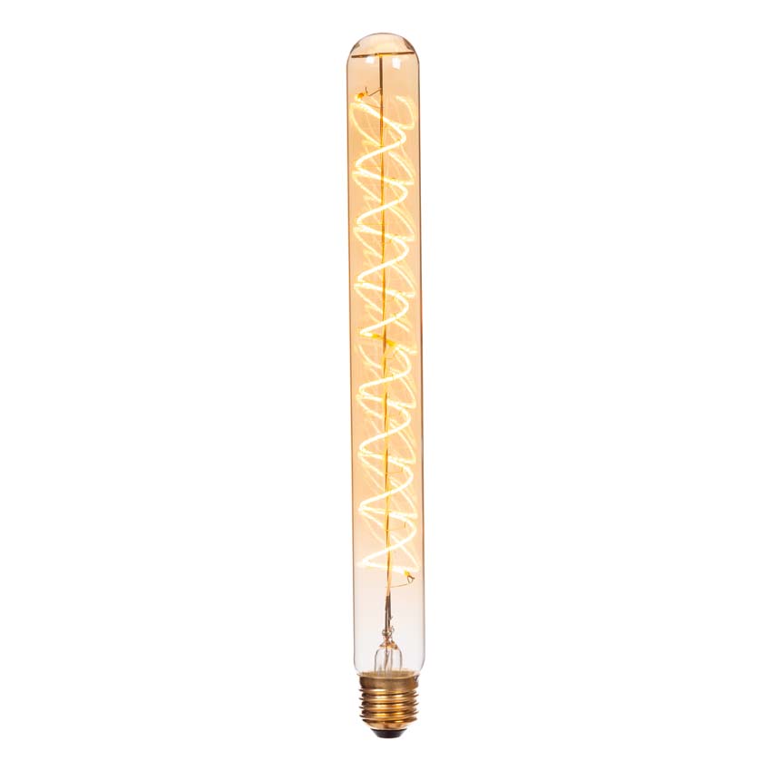 Lucide CT35 - Ampoule filament - Ø3,5cm - LED 3 niveaux dimmable (Mémoire) - E14 - 1x3W 2200K - Ambré