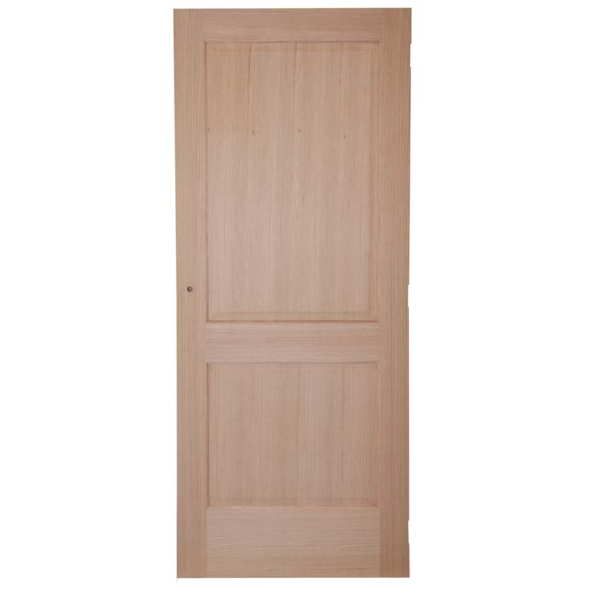 Complete binnendeur Chambord fineer eik 201,5x78cm tubespaan omkeerbaar + deurkast 16,5cm