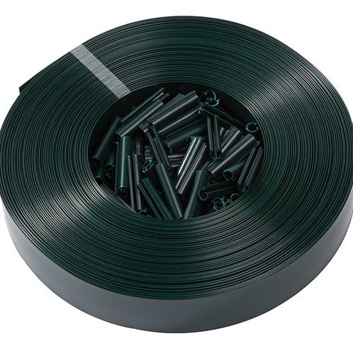 Bandes d'intimité en rouleau en PVC noir 6000cm