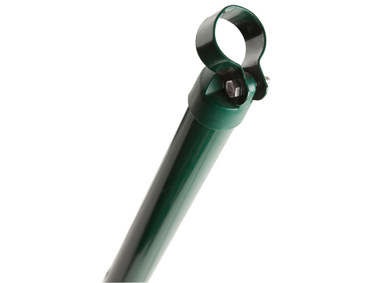 Steunpaal met klem voor tuinpaal 150cm groen