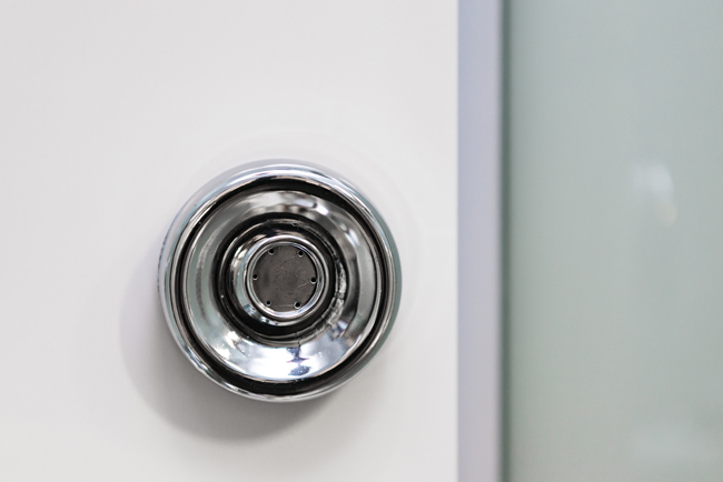 Douchecabine Asterix hoek wit schuifdeuren 90x90x213cm