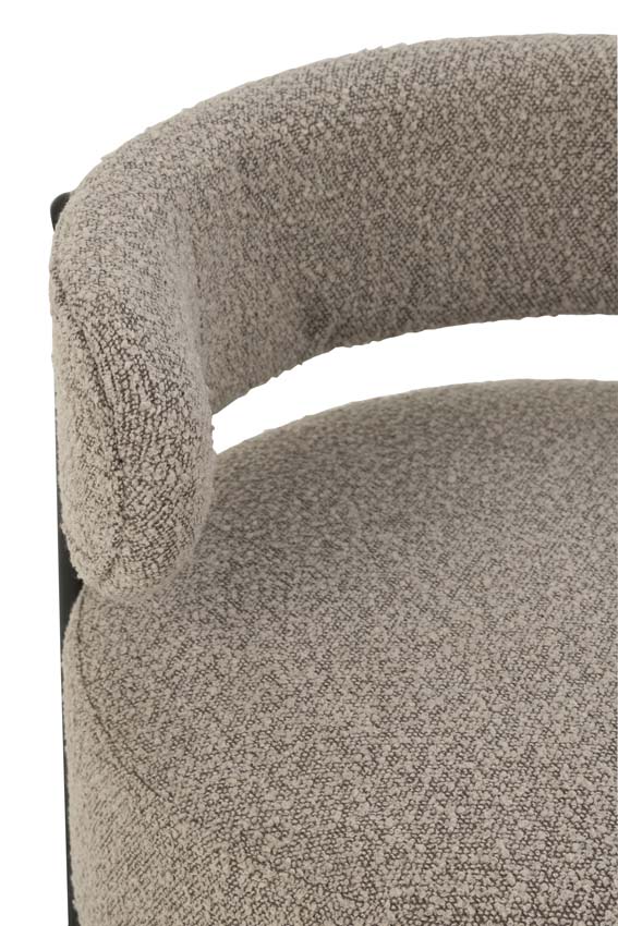 Fauteuil lounge Boucle gris Fauteuil lounge Boucle gris