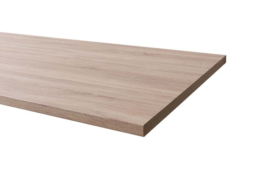 Plan de travail pour îlot de cuisine Plenti aspect bois 154,5x92cm