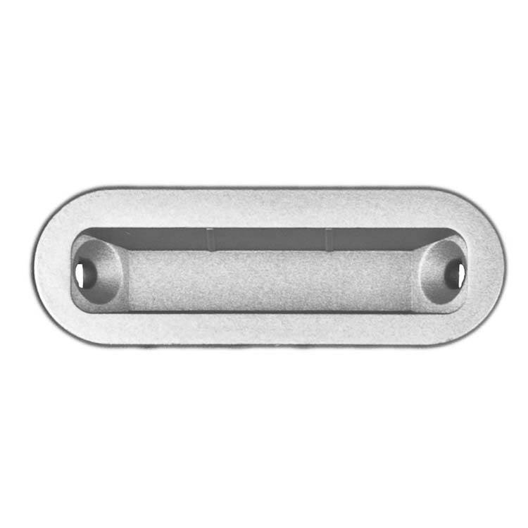 Contreplaque pour serrure aimant pro AGB bois look inox