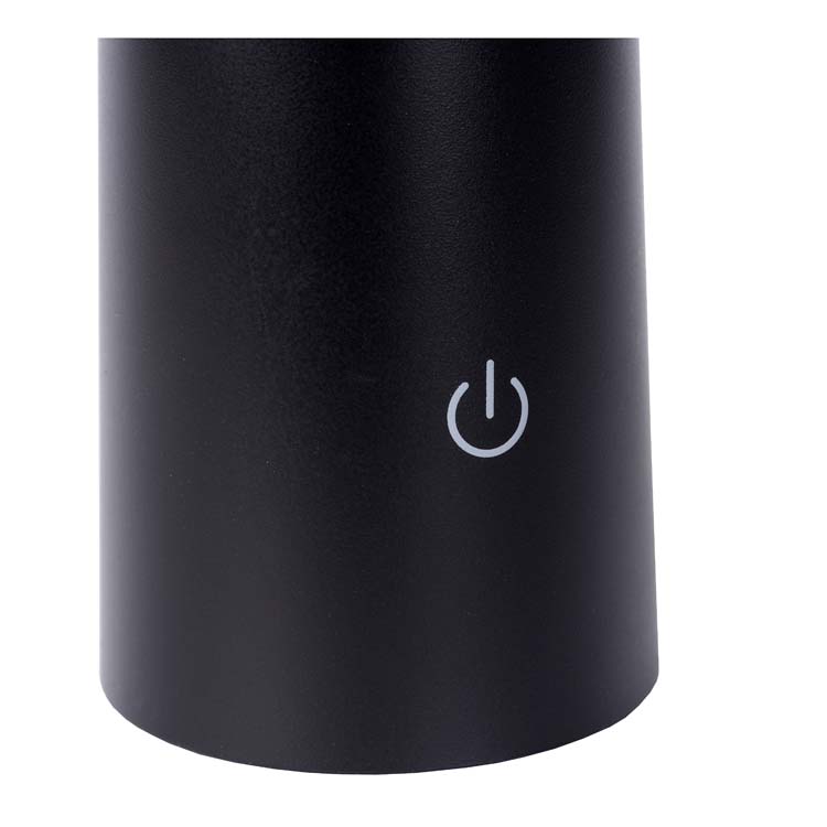 Tafellamp buiten - zwart - Ø13cm - LED - 4W - 6500K - IP44