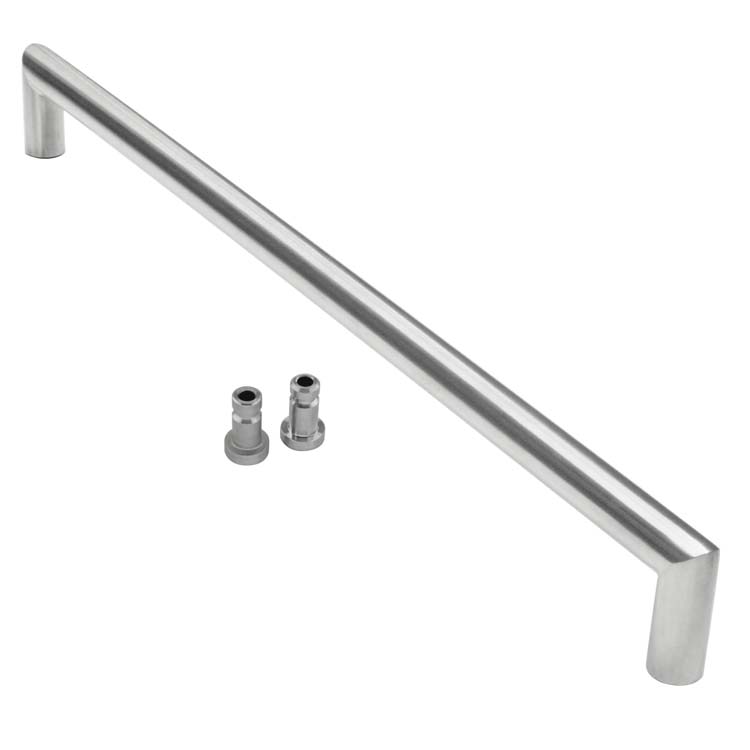 Tirant noto rond angles droits 25/650 inox plus montage non visible