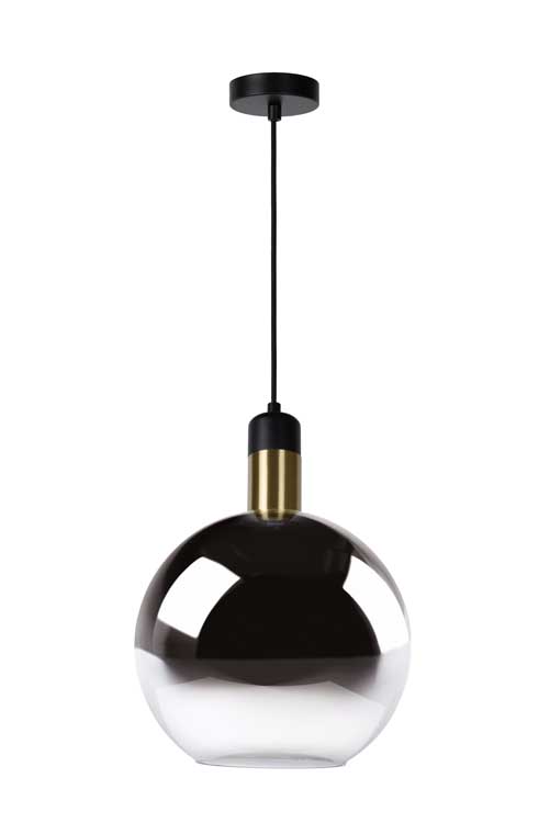 Lucide JULIUS - Hanglamp - Ø 28 cm - E27 - Fumé