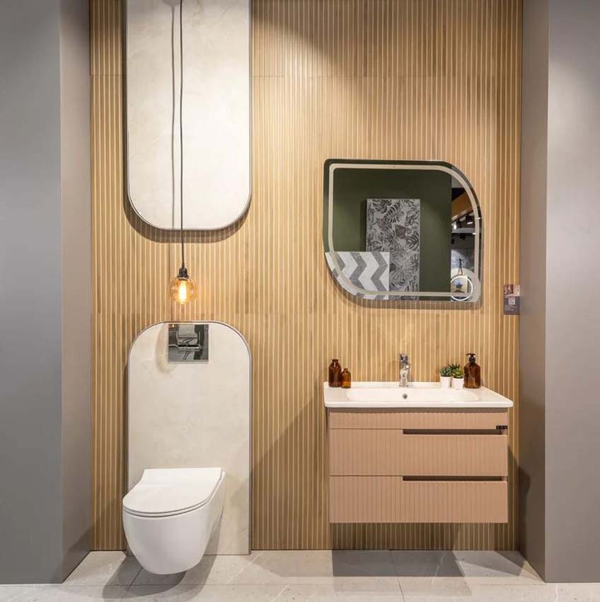 Carrelage de sol et mural Silva Line up beige mat 60x120cm