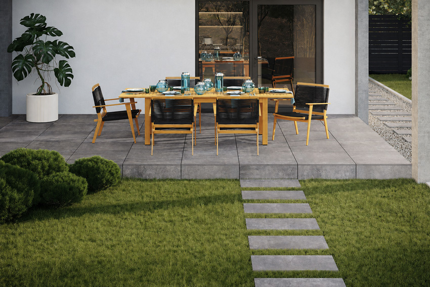 Dalle de terrasse Royal Graphite 80x80x2cm