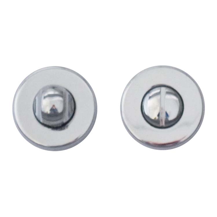 WC garnituur rond klik rozet 45mm chroom