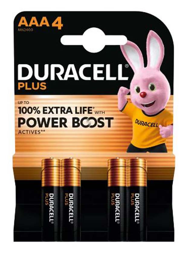 Batterij Alkaline Plus Power Boost AAA 4 st