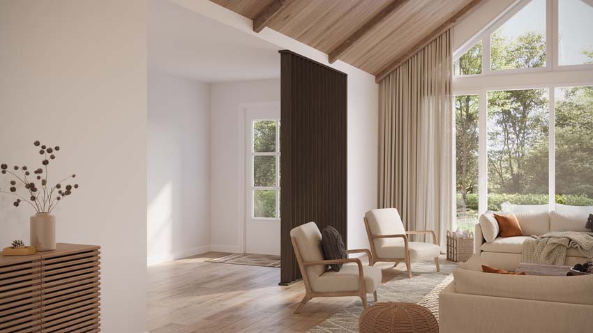 Lamel Line up Separo donkerbruin 12x277x3,6cm