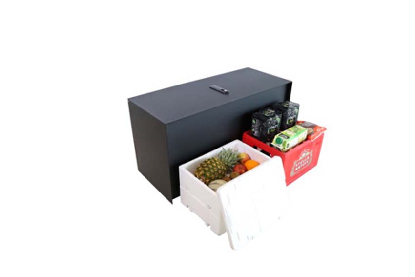 Pakketbrievenbus eSafe Bulkbox zwart