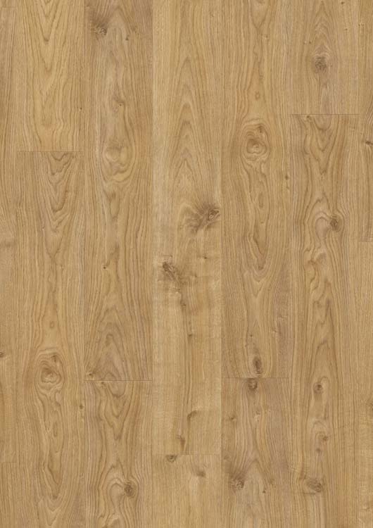 Sol vinyle Quick-Step Blos lame 5mm chêne naturel 125,1x18,9cm avec sous-couche