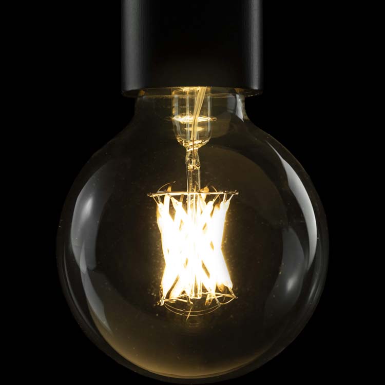 Lampe LED - Clair - Ø8x12,5cm - E27 - 1x6,5W - 650lm - 2700K - 1 pièce