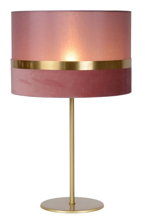 Lucide EXTRAVAGANZA TUSSE - Lampe de table - Ø 30 cm - 1xE27 - Rose