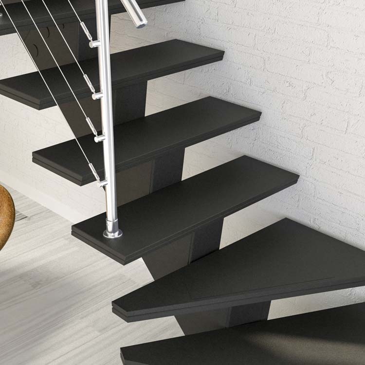 Flieden hêtre quart tournant bas gauche modèle 3 Flieden hêtre quart tournant bas gauche modèle 3