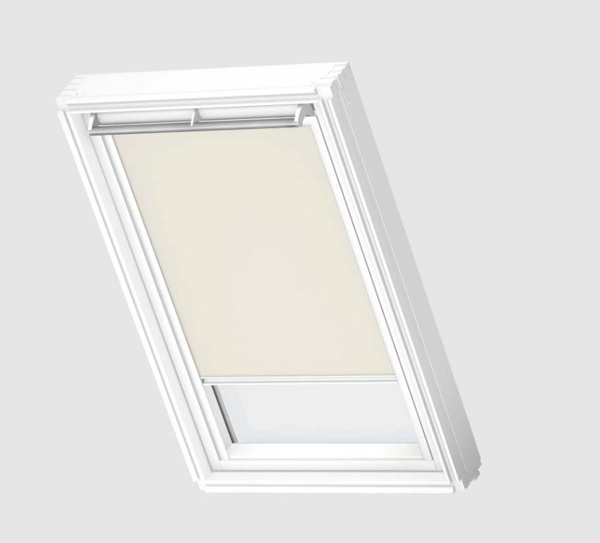 Store enrouleur Velux occultant à commande manuelle beige CK01 1085SWL