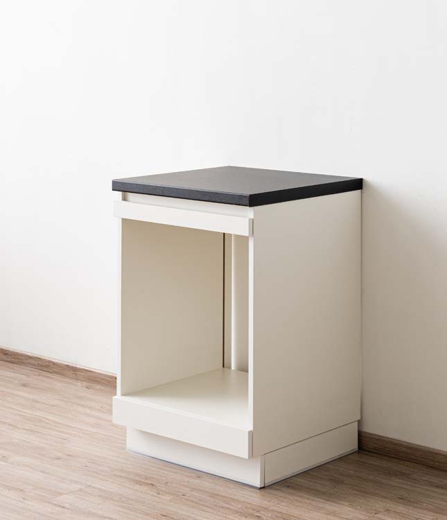 Keukenkast Plenti onderkast voor oven wit 60x78cm